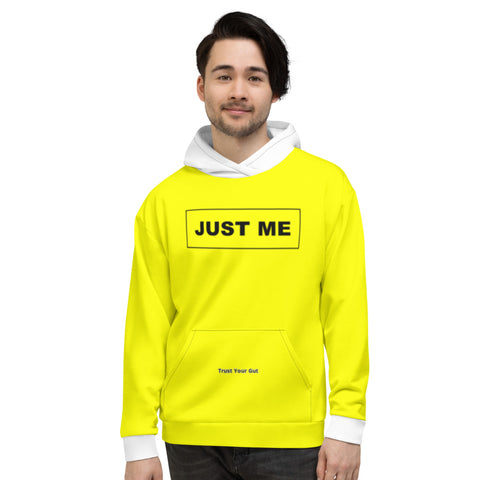 Hoodies4you "Just Me" Yellow w/White Cuffs and Hood