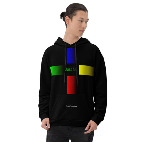 Hoodies4You "Just Me" 4way Colorful w/Black Hood