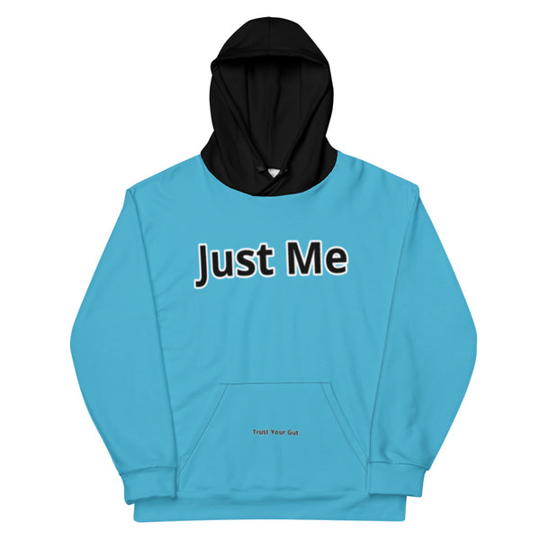 Hoodies4You "Just Me" Blue w/Black Hood (Back Just Me) #012