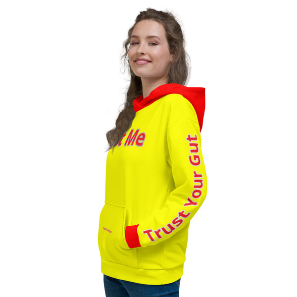 Hoodies4you "Just Me" "Trust Your Gut" w/Red Hood