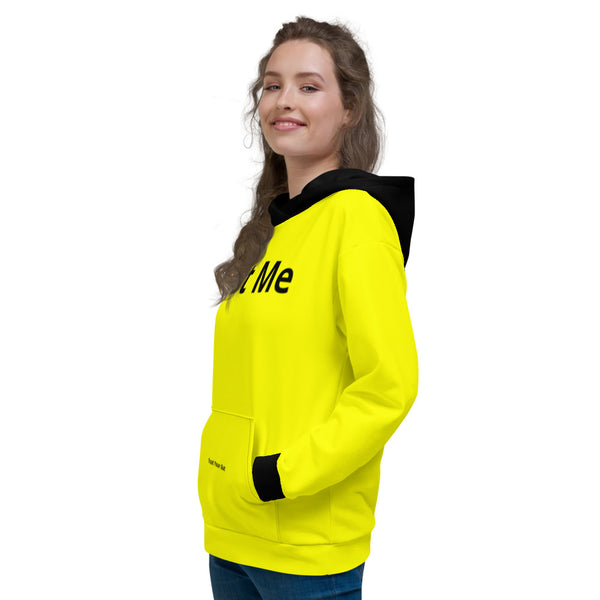Hoodies4you "Just Me" Yellow w/Black Cuffs and Hood