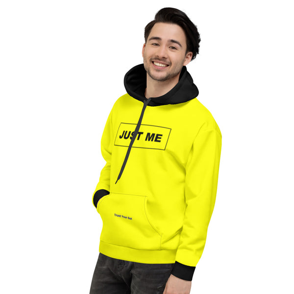 Hoodies4you "Just Me" Yellow w/Black Cuffs and Hood