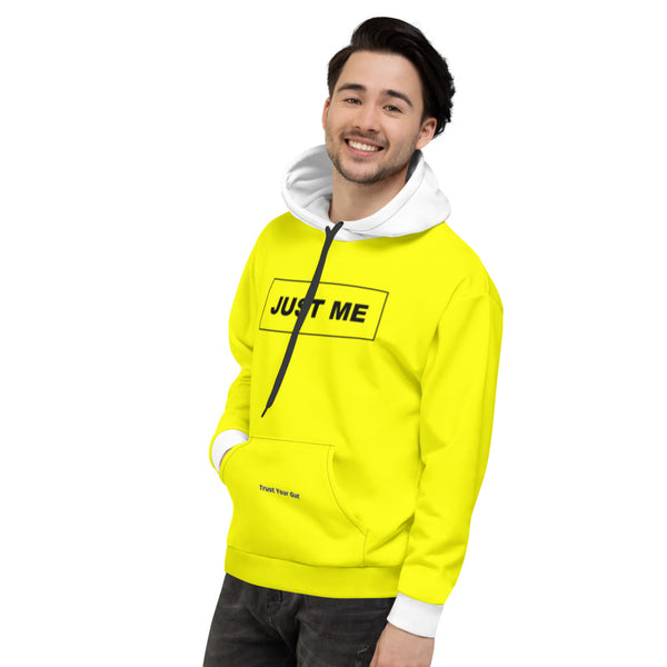 Hoodies4you "Just Me" Yellow w/White Cuffs and Hood