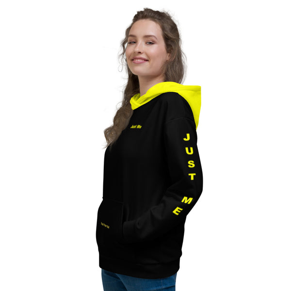 Hoodies4You "Just Me" "Trust Your Gut" Black w/Yellow Hood (SP)
