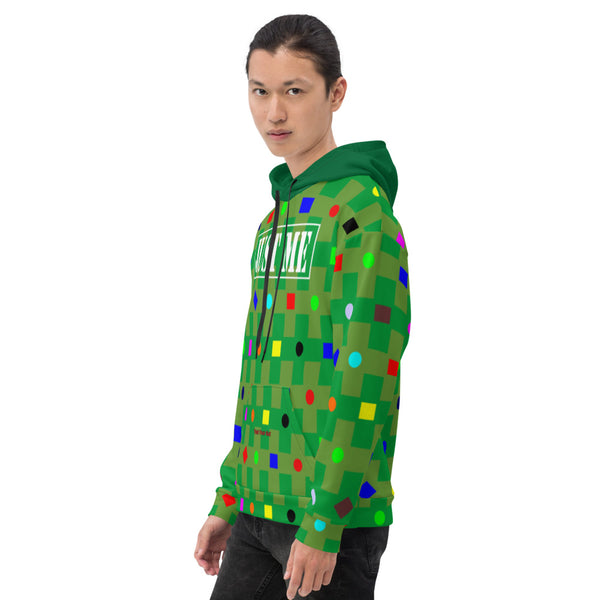 Hoodies4You "Just Me" Hunter Green w/Forest Green Hood