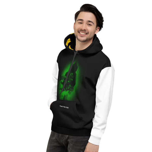 Hoodies4You "Release Your Soul" Black & White w/Black Hood