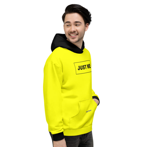 Hoodies4you "Just Me" Yellow w/Black Cuffs and Hood