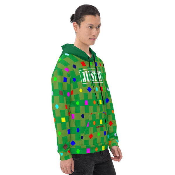 Hoodies4You "Just Me" Hunter Green w/Forest Green Hood