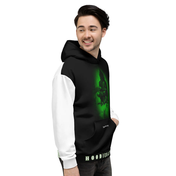 Hoodies4You "Hoodies4you" White/Black  W/Black Hood