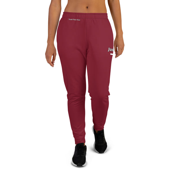 Hoodies4You "Just Me" Ruby Red Women's Joggers #002