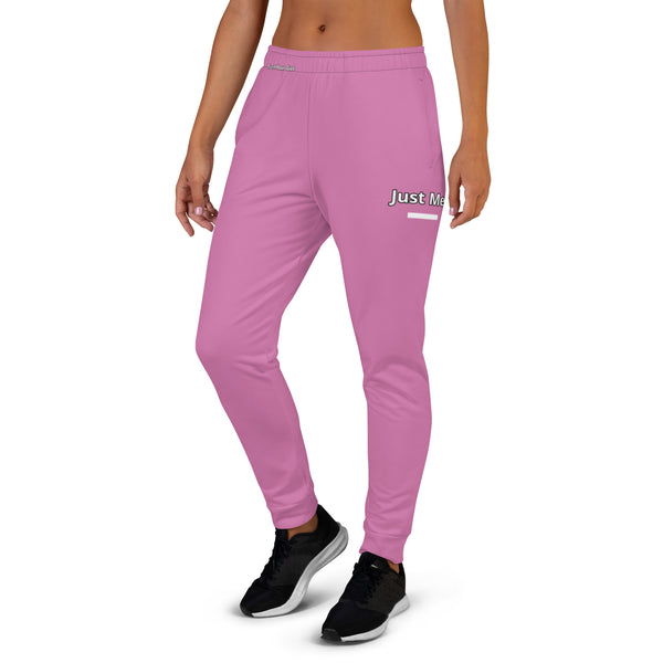 Hoodies4You "Just Me" Pink Women's Joggers #004
