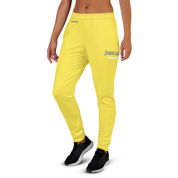 Hoodies4You "Just Me" Yellow Women's Joggers #003