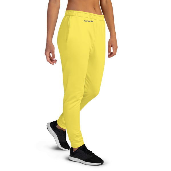 Hoodies4You "Just Me" Yellow Women's Joggers #003