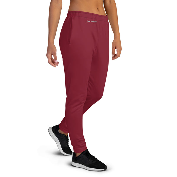 Hoodies4You "Just Me" Ruby Red Women's Joggers #002