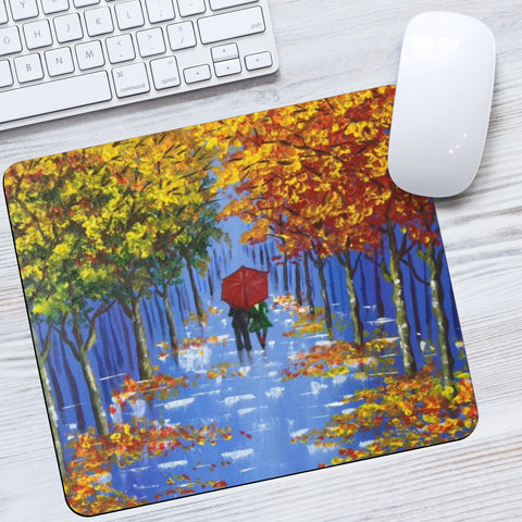 Hoodies4You "Morning Walk" Mouse Pads