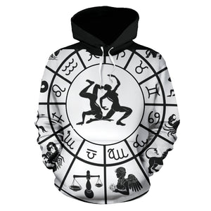 Hoodies4You "Gemini" Zodiac Sign