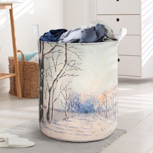Hoodies4You "Morning Walk" Laundry Baskets Paintings