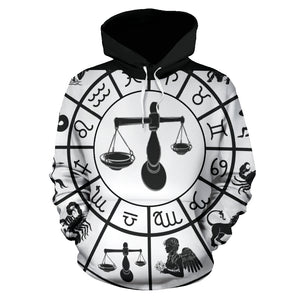 Hoodies4You "Libra" Zodiac Sign
