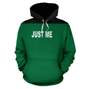 Hoodies4You "Just Me" Green w/Black Hood and Cape
