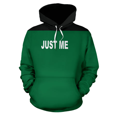 Hoodies4You "Just Me" Green w/Black Hood and Cape