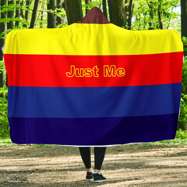 Hoodies4You "Just Me" Multi-Color Blanket