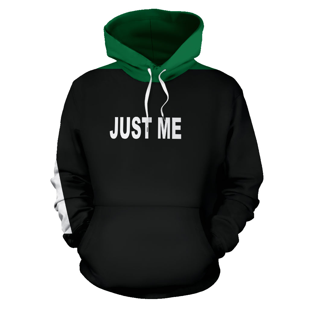 Hoodies4You "Just Me" Black w/Forest Green Hood (Not For Sale)