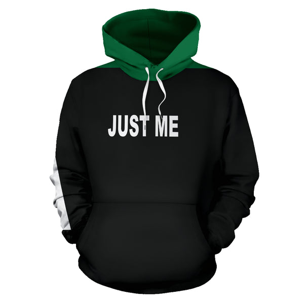 Hoodies4You "Just Me" Black w/Forest Green Hood (Not For Sale)
