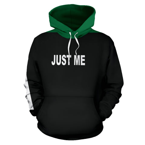Hoodies4You "Just Me" Black w/Forest Green Hood (Not For Sale)