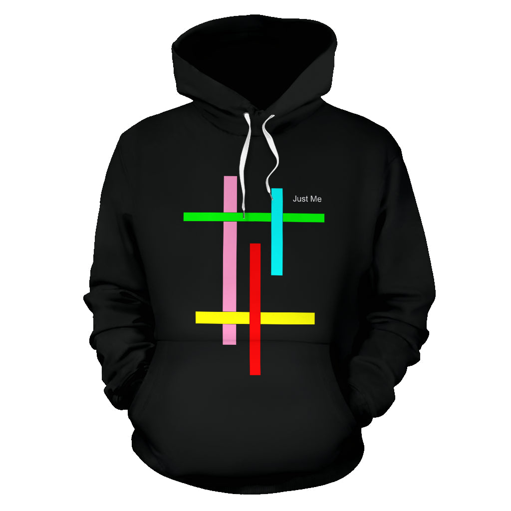 Hoodies4You "Just Me" Black w/Black Hood