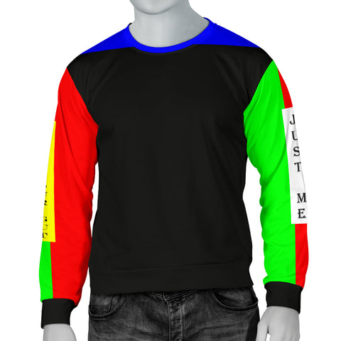 Hoodies4You "Just Me & Trust Your Gut" Multi-Color Men Sweater 8
