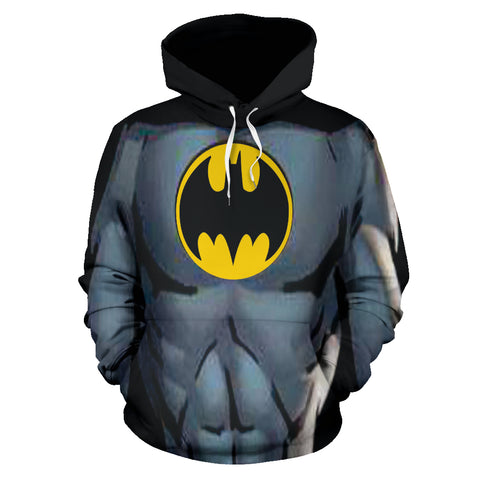 Hoodies4You "Batman" Strong Black and Gray Hoodie