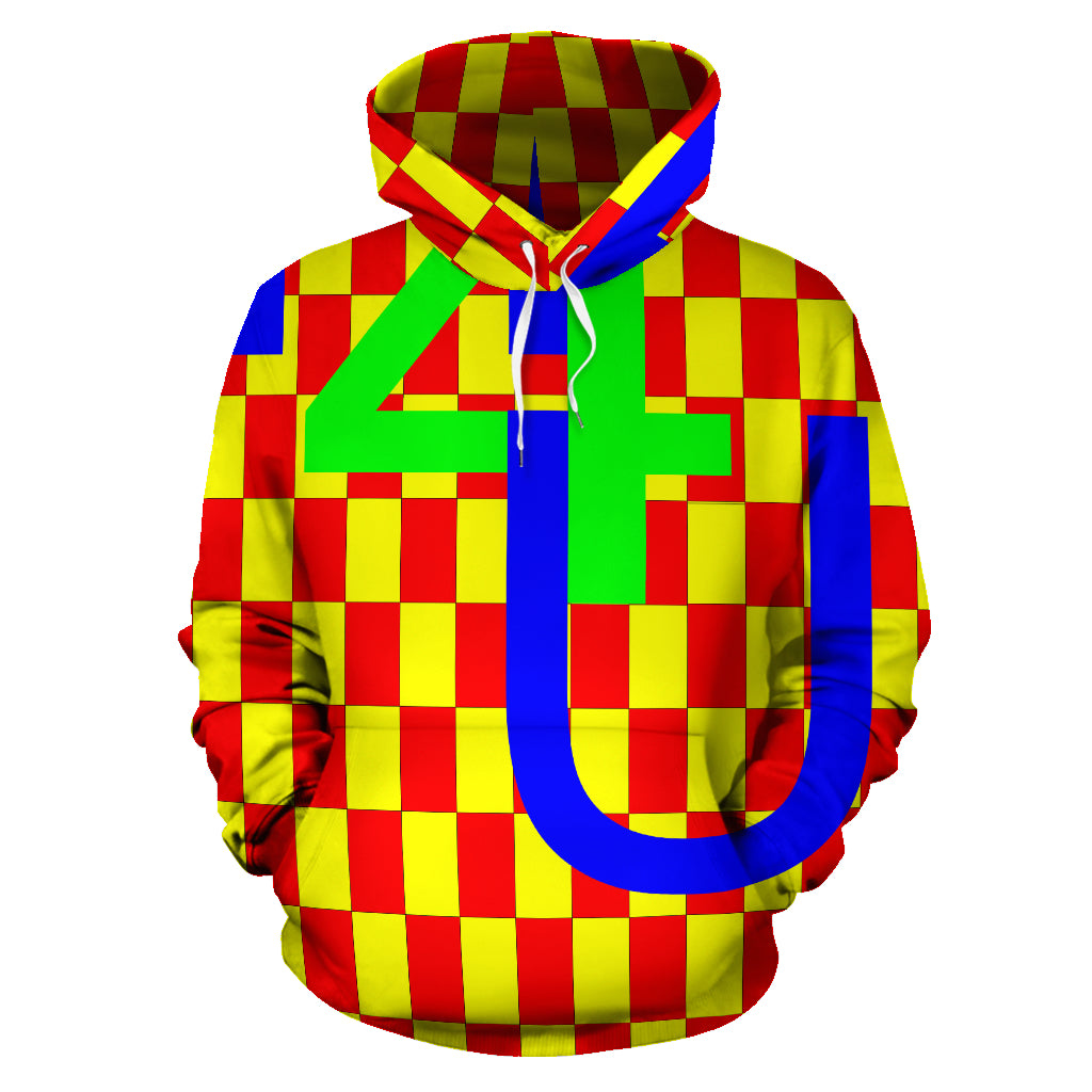 Hoodies4You "H4U" Red&Yellow BoxCar Bomber Hoodie