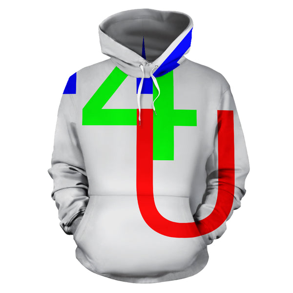 Hoodies4You "4U" Gray w/Gray Hood