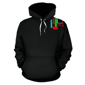 Hoodies4You Black w/Black Hood