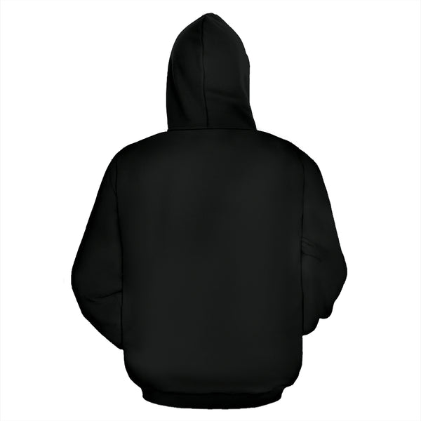 Hoodies4You "Tic Tac Toe" Black w/Black Hood
