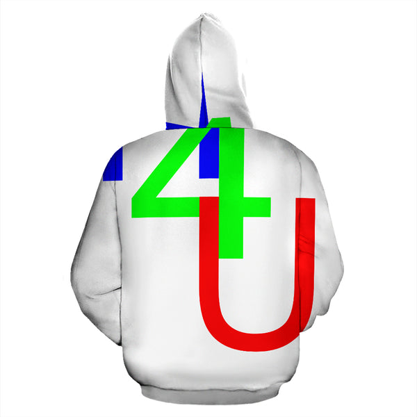 Hoodies4You "H4U" B&W Bomber Hoodie