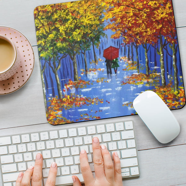 Hoodies4You "Morning Walk" Mouse Pads