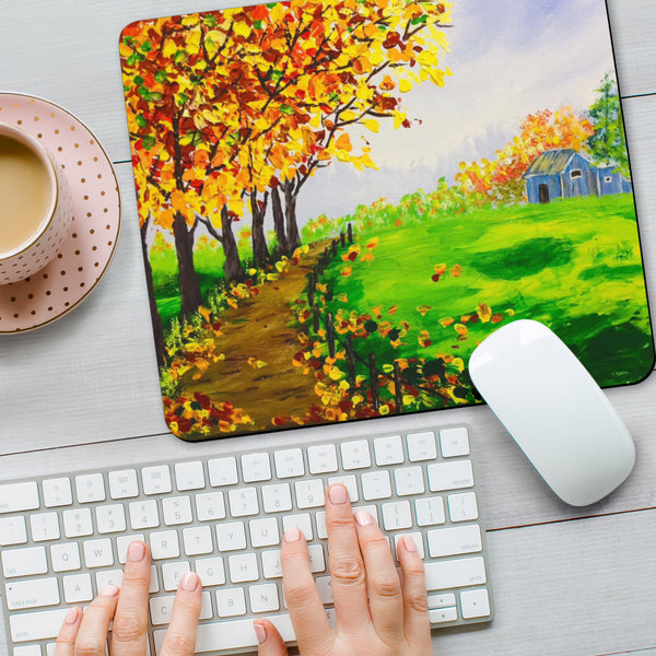 Hoodies4You "Morning Walk" Mouse Pads