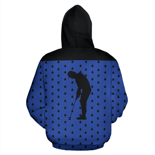 Hoodies4You "Just Me" "Trust Your Gut" Golf In The Rain