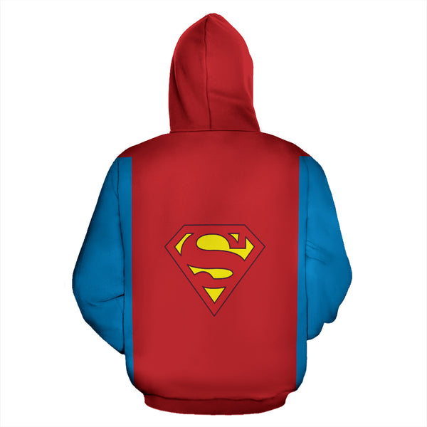 Hoodies4You "Superman" Red and Blue Reg