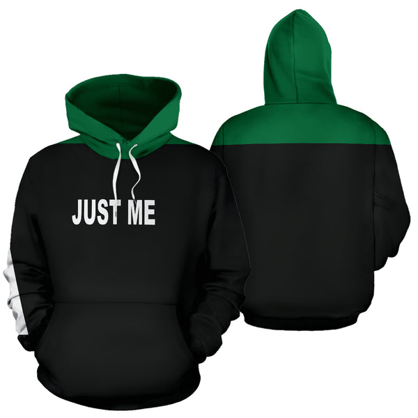 Hoodies4You "Just Me" Black w/Forest Green Hood (Not For Sale)