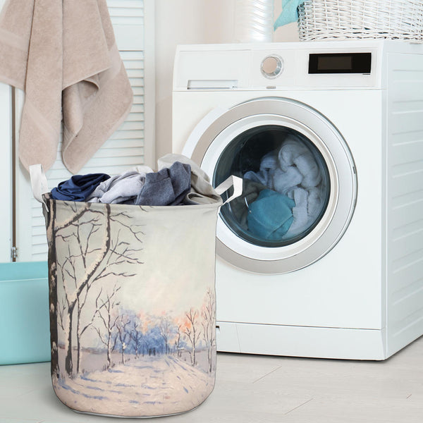 Hoodies4You "Morning Walk" Laundry Baskets Paintings