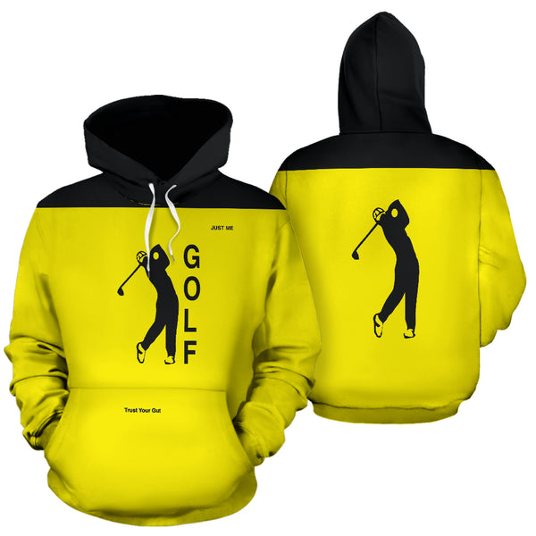 Hoodies4You "Just Me" "Trust Your Gut" Golf Swinger