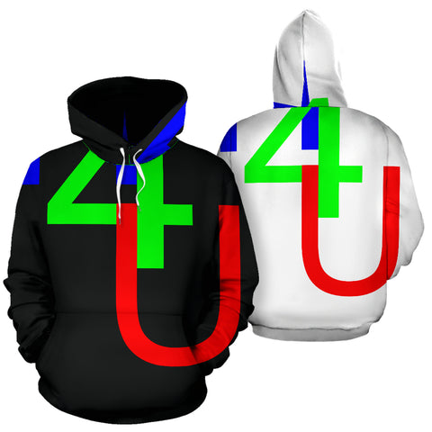 Hoodies4You "H4U" B&W Bomber Hoodie