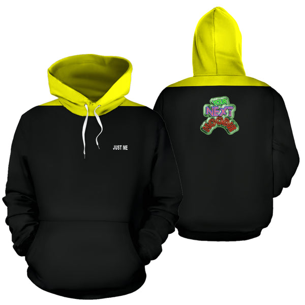 Hoodies4You "Just Me" "Your Next Hoodie" Yellow/Black