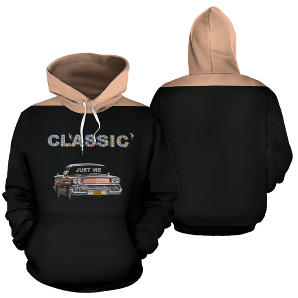Hoodies4You "Just Me" Classic Car Black w/Badge Hood