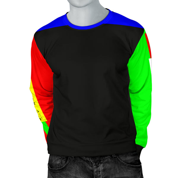 Hoodies4You "Just Me & Trust Your Gut" Multi-Color Men Sweater 8