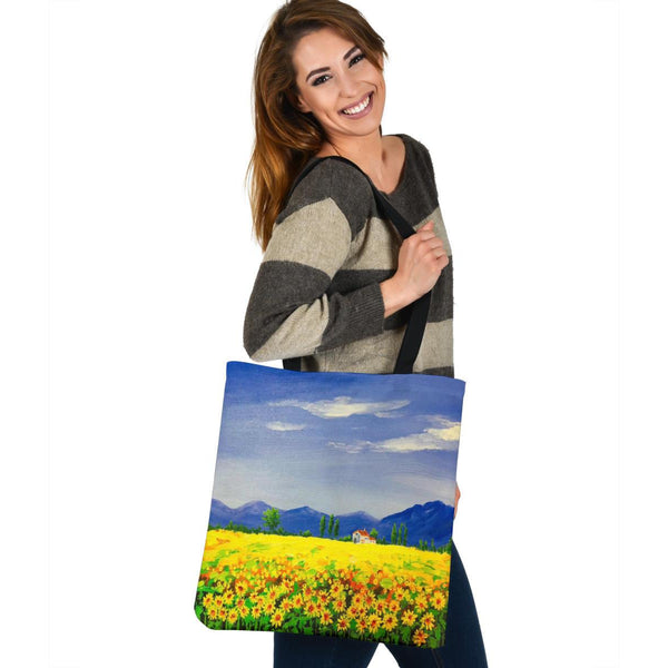 Hoodies4You "1st Winter Snow" Cloth Tote Bag