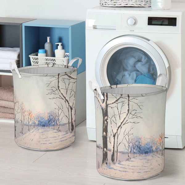 Hoodies4You "Morning Walk" Laundry Baskets Paintings