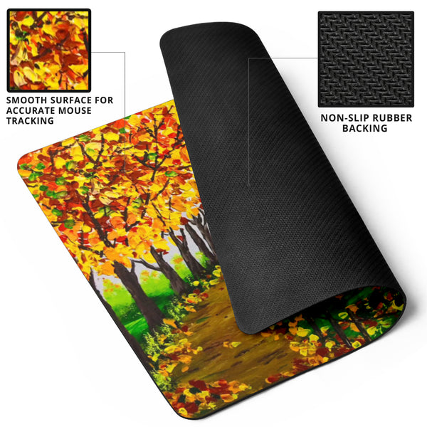 Hoodies4You "Morning Walk" Mouse Pads